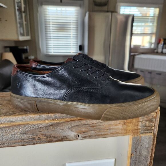 Frye Men's Leather Lace Up Ludlow Bal Oxford Size 11.5 Sanitized Ready To Wear